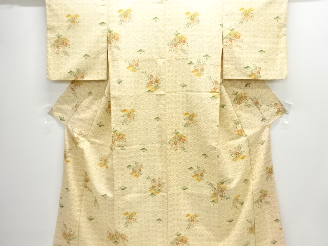 Japanese Kimono / Komon Synthetic fiber